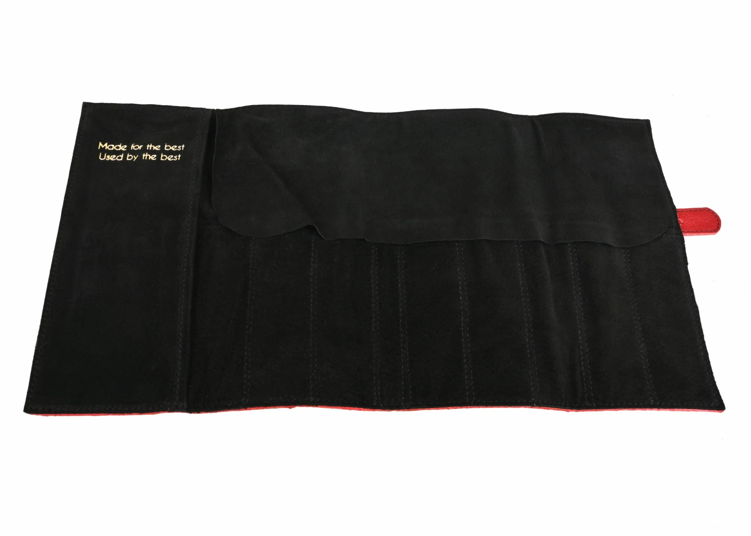 The Sentinel Leather Pouch Ruby Red S 6 The Sentinel Leather Pouch Ruby Red S - Image 4