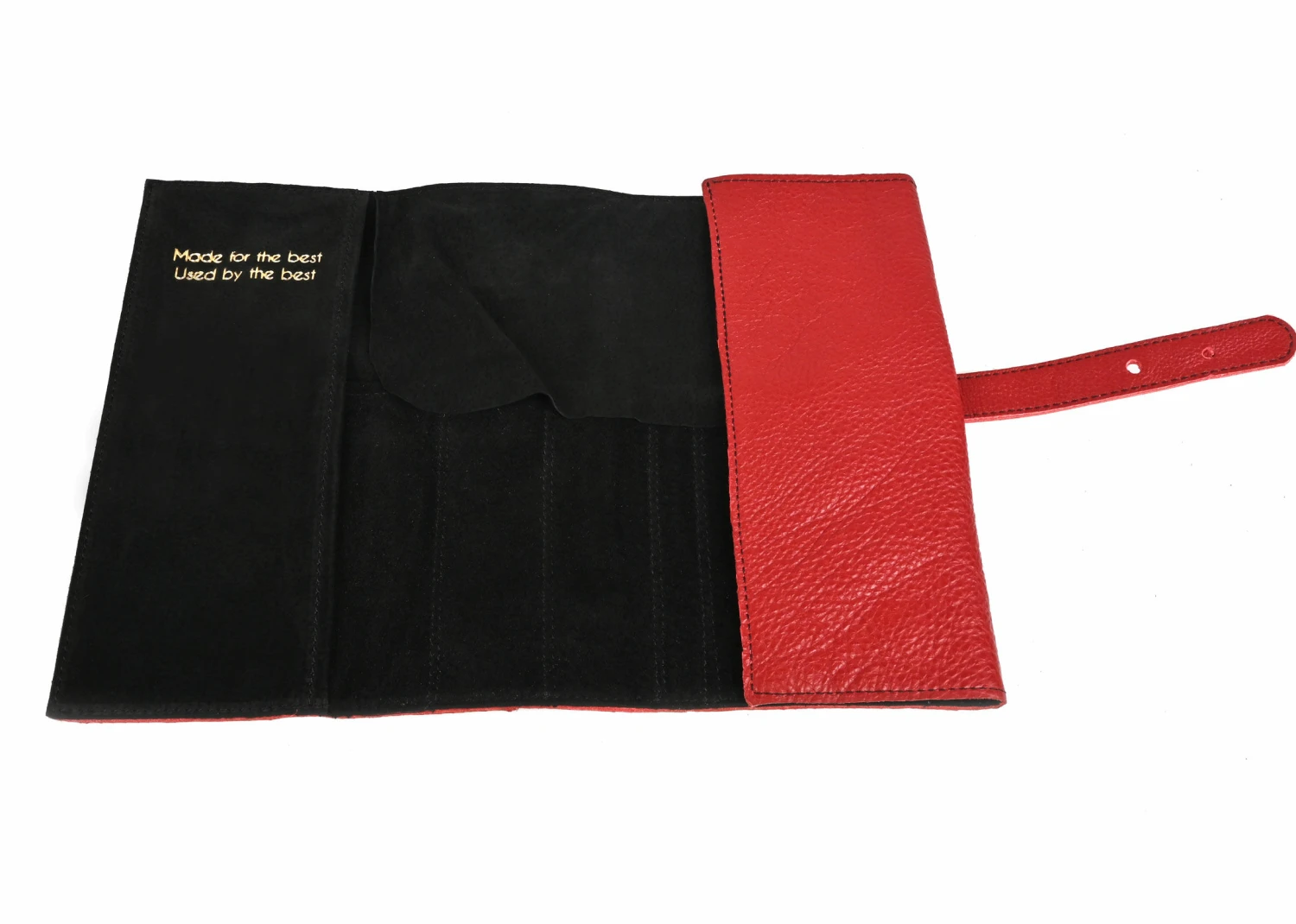 The Sentinel Leather Pouch Ruby Red S 7 The Sentinel Leather Pouch Ruby Red S - Image 5