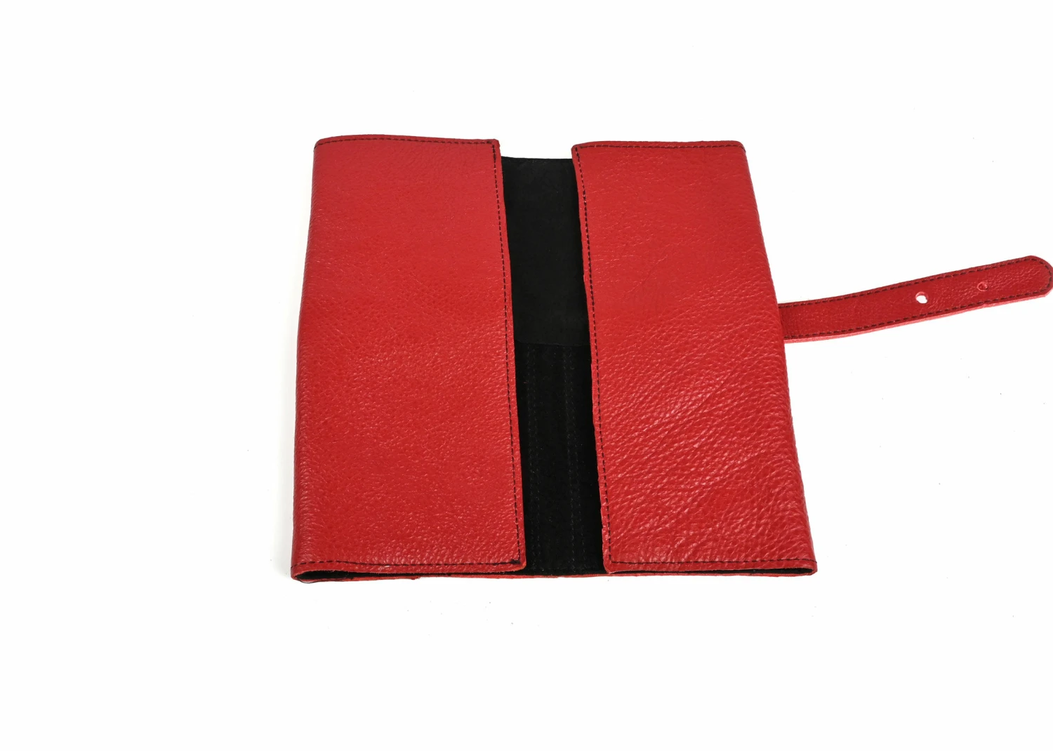 The Sentinel Leather Pouch Ruby Red S 8 The Sentinel Leather Pouch Ruby Red S - Image 6