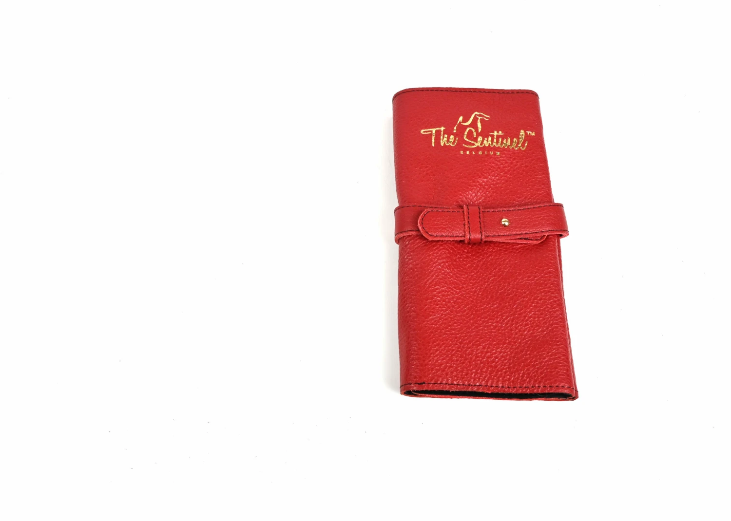 The Sentinel Leather Pouch Ruby Red S 9 The Sentinel Leather Pouch Ruby Red S - Image 7