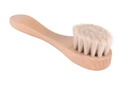 Fraser Essentials Pure Goat Hair Brush Natural Wood