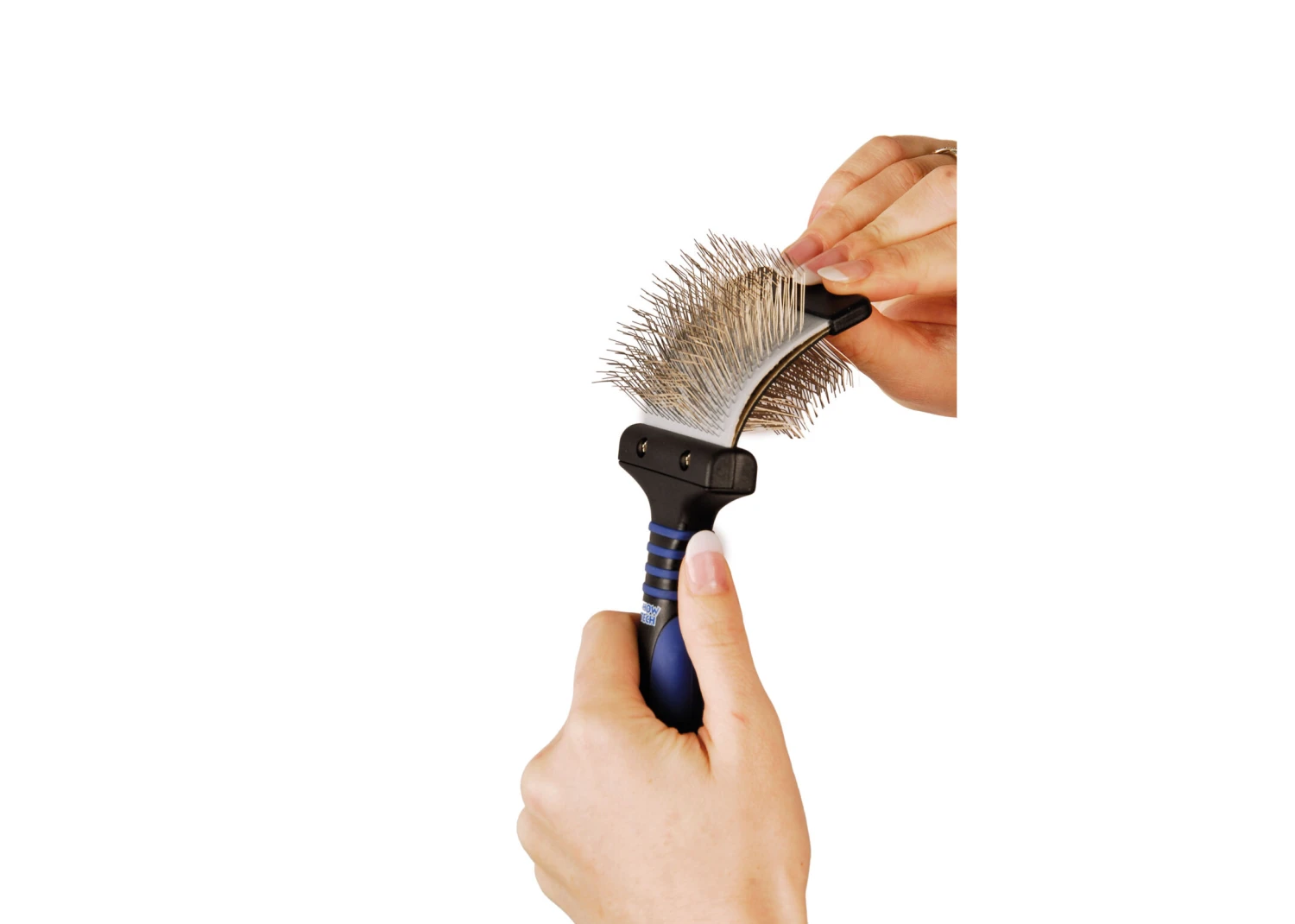 Show Tech Twin-Flex Slicker Small Slicker Brush 3 Show Tech Twin-Flex Slicker Small Slicker Brush