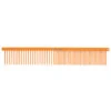 Dezynadog Ember Orange 50/50 19cm Short Tooth Comb -Pawfect Care Store 26dez001