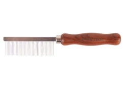 Show Tech Wooden Rosewood Handle Comb Medium 18cm Comb