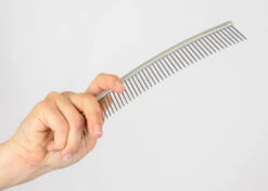 Show Tech + Featherlight Curved Comb 19 Cm -Pawfect Care Store 26stp005 11