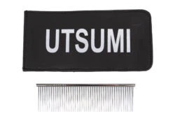 Utsumi U&U Wide Quarter Comb Silver 13.4 Cm 5 Utsumi U&U Wide Quarter Comb Silver 13.4 Cm -Pawfect Care Store 26uts046