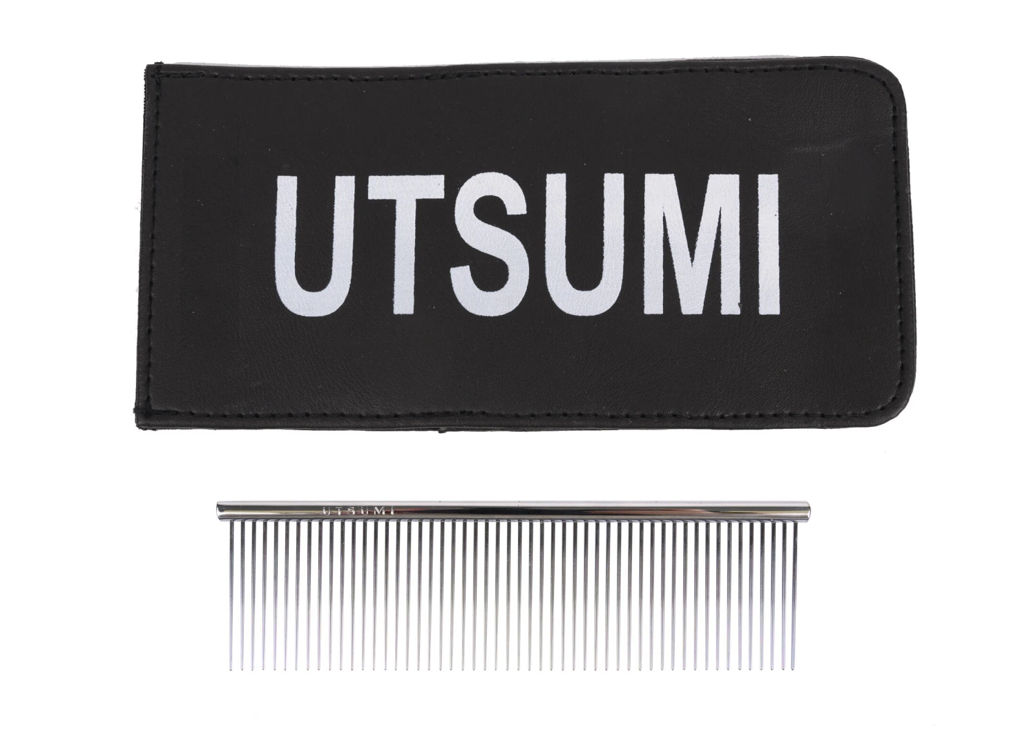 Utsumi U&U Wide Quarter Comb Silver 13.4 Cm 4 Utsumi U&U Wide Quarter Comb Silver 13.4 Cm - Image 2