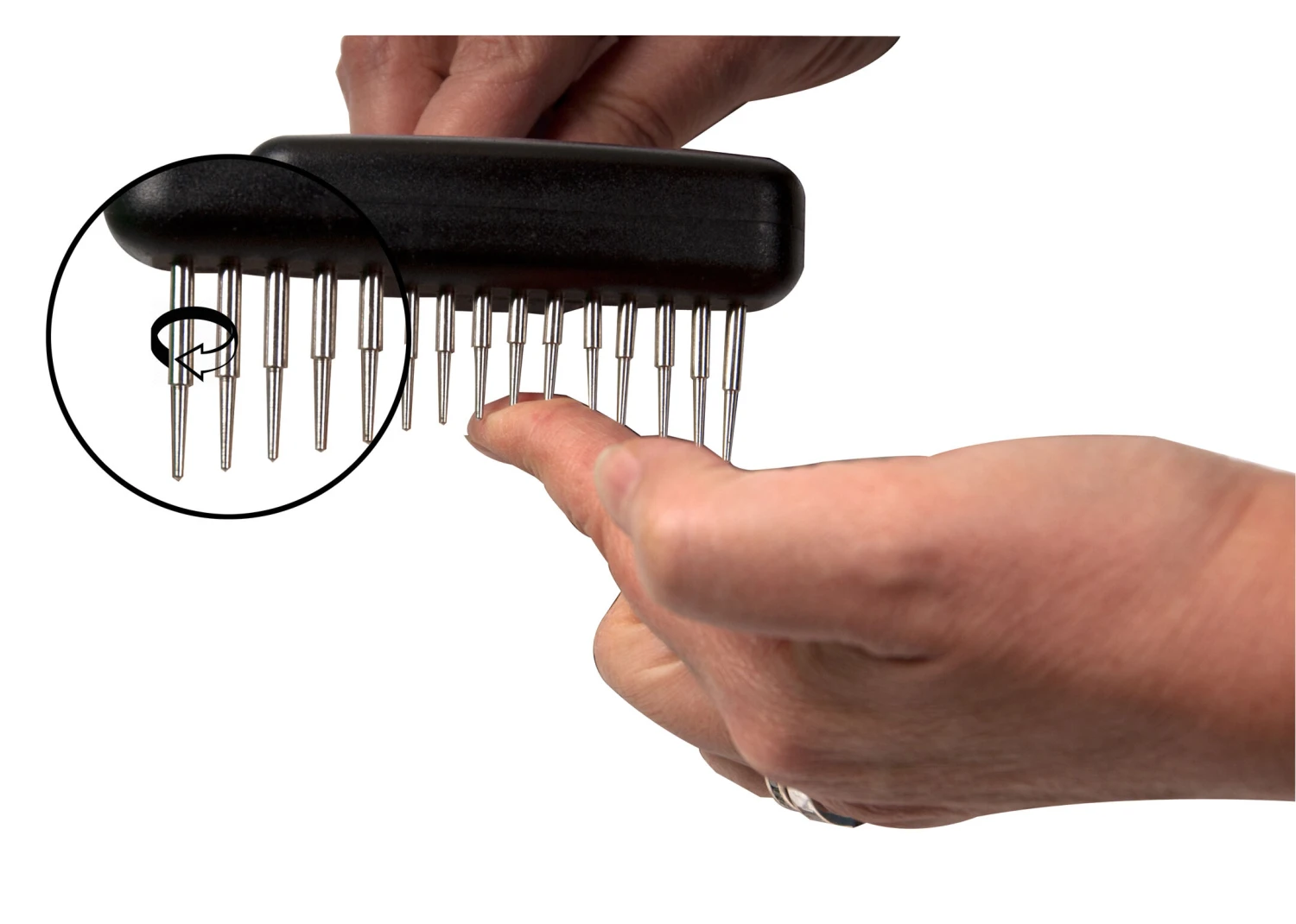 Show Tech Twist & Cling Rake 9cm Dematting Comb 4 Show Tech Twist & Cling Rake 9cm Dematting Comb - Image 2