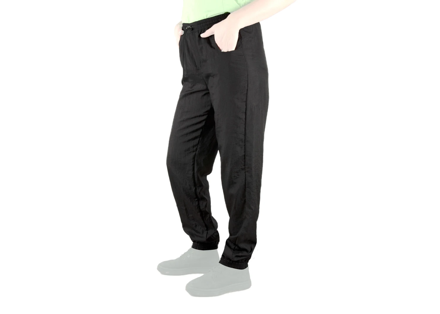 Tikima Galeria Trousers With Elastic XL Black/Black Stripe 3 Tikima Galeria Trousers With Elastic XL Black/Black Stripe
