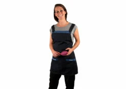 Tikima Capriana Apron Black/blue