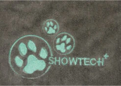 Show Tech+ Microfibre Towel Grey 56x90cm -Pawfect Care Store 33stp001 12x yklwkqy9moovcmuu