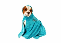 Show Tech+ Dry Dude Medium Turquoise Bathrobe -Pawfect Care Store 33stp005 majoydsxiy3mlvee