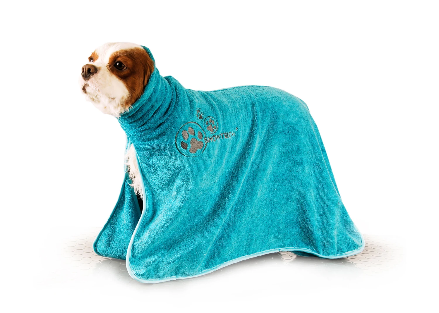 Show Tech+ Dry Dude Large Turquoise Bathrobe 3 Show Tech+ Dry Dude Large Turquoise Bathrobe