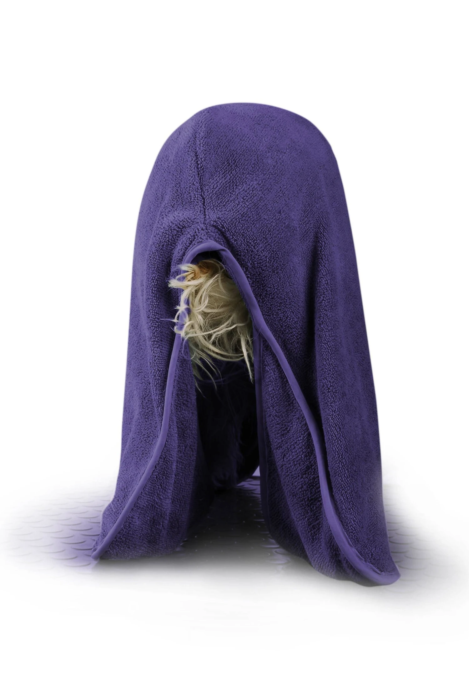 Show Tech+ Dry Dude Intermediate Purple Bathrobe 4 Show Tech+ Dry Dude Intermediate Purple Bathrobe - Image 2