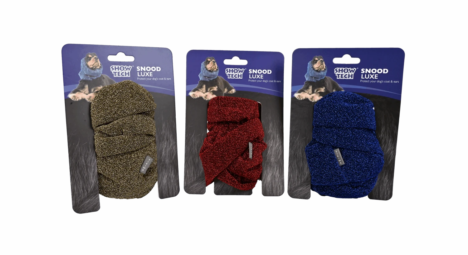 Show Tech Snood Luxe Royal Spaniël Gold Ear Covers 14 Show Tech Snood Luxe Royal Spaniël Gold Ear Covers - Image 12