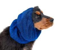Show Tech Snood Luxe Royal Spaniël Blue Ear Covers