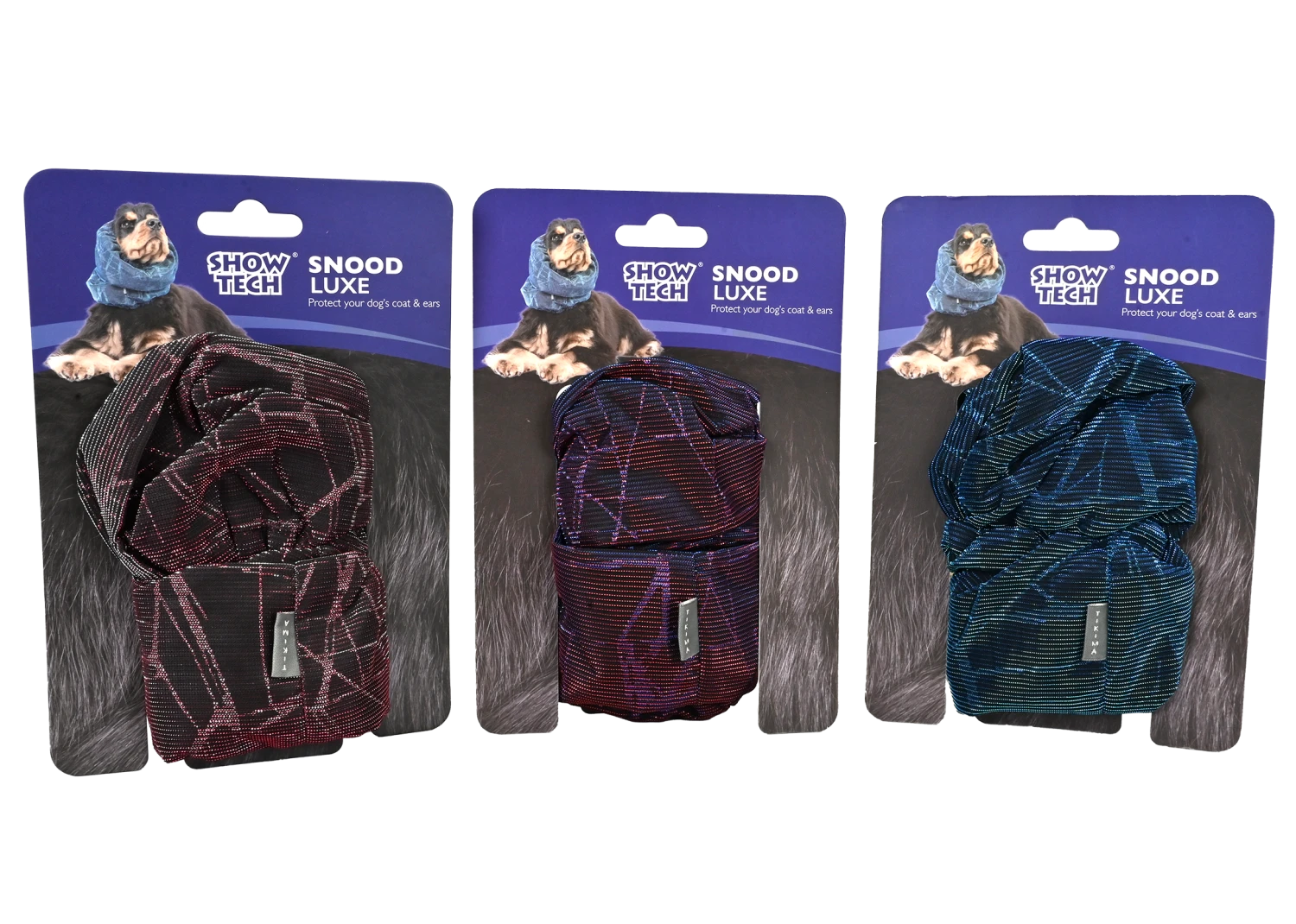 Show Tech Snood Luxe Galaxy Spaniël Purple Ear Covers 15 Show Tech Snood Luxe Galaxy Spaniël Purple Ear Covers - Image 13