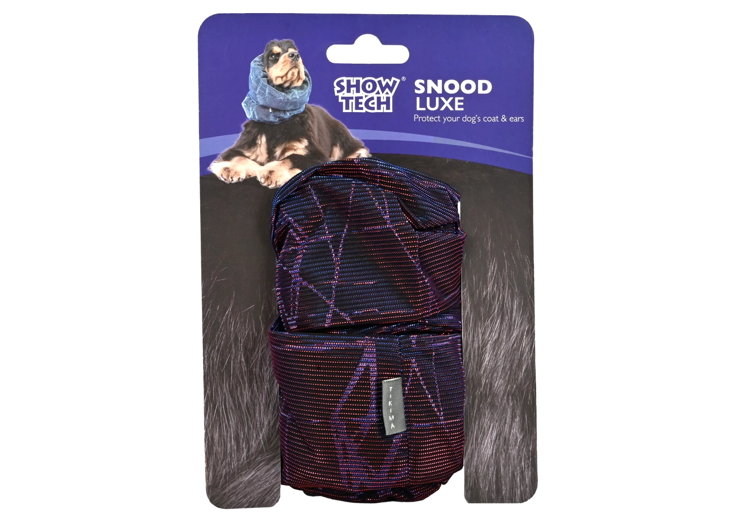 Show Tech Snood Luxe Galaxy Spaniël Purple Ear Covers 14 Show Tech Snood Luxe Galaxy Spaniël Purple Ear Covers - Image 12