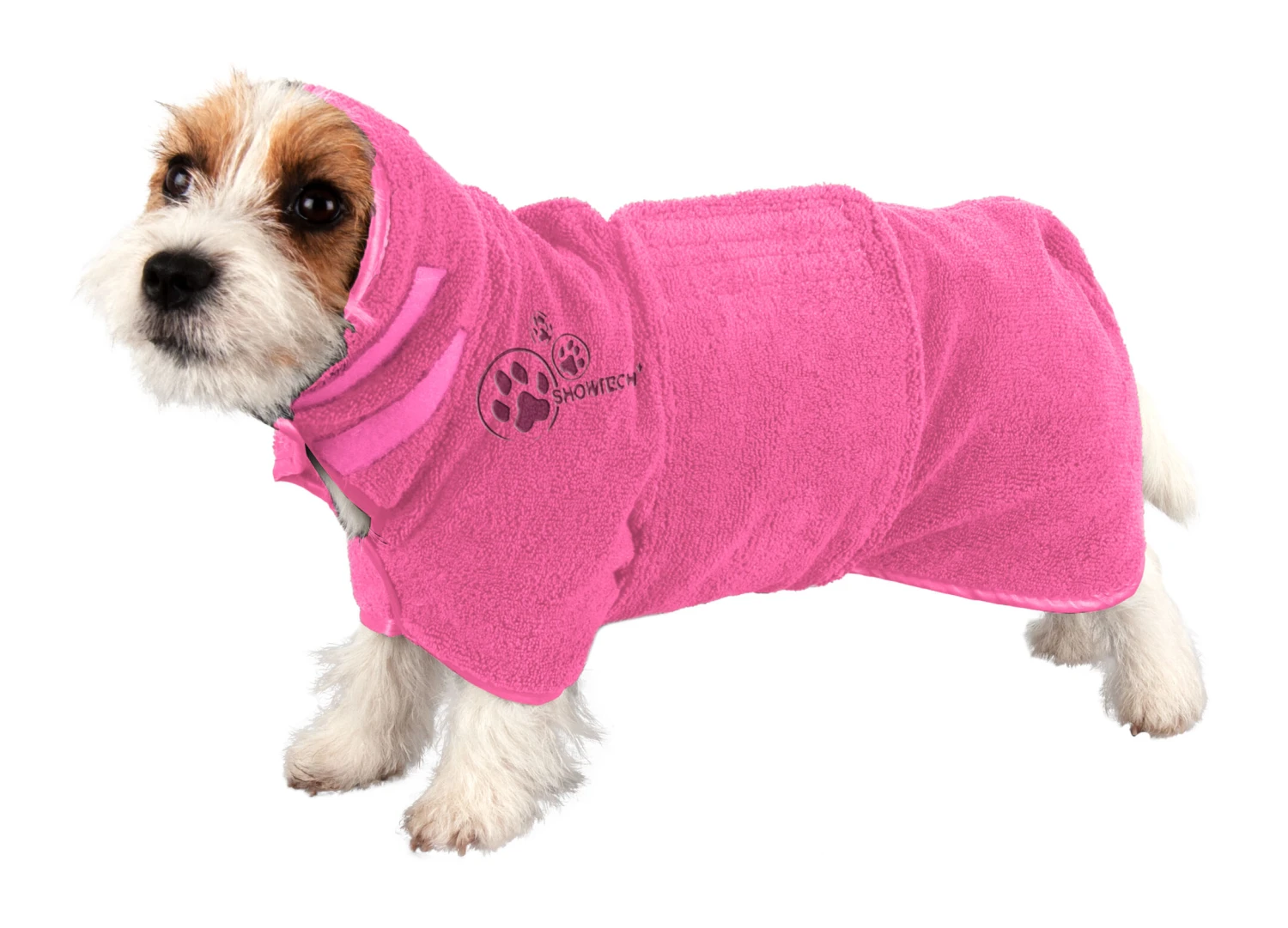 Show Tech+ Active Microfiber Coat Hot Pink XXXS 3 Show Tech+ Active Microfiber Coat Hot Pink XXXS