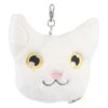 Kat Name Badge / Coin Case Holder White
