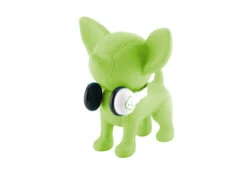 Whaa Whaa Doggybank Chihuahua Goes Music - Money Box Lime