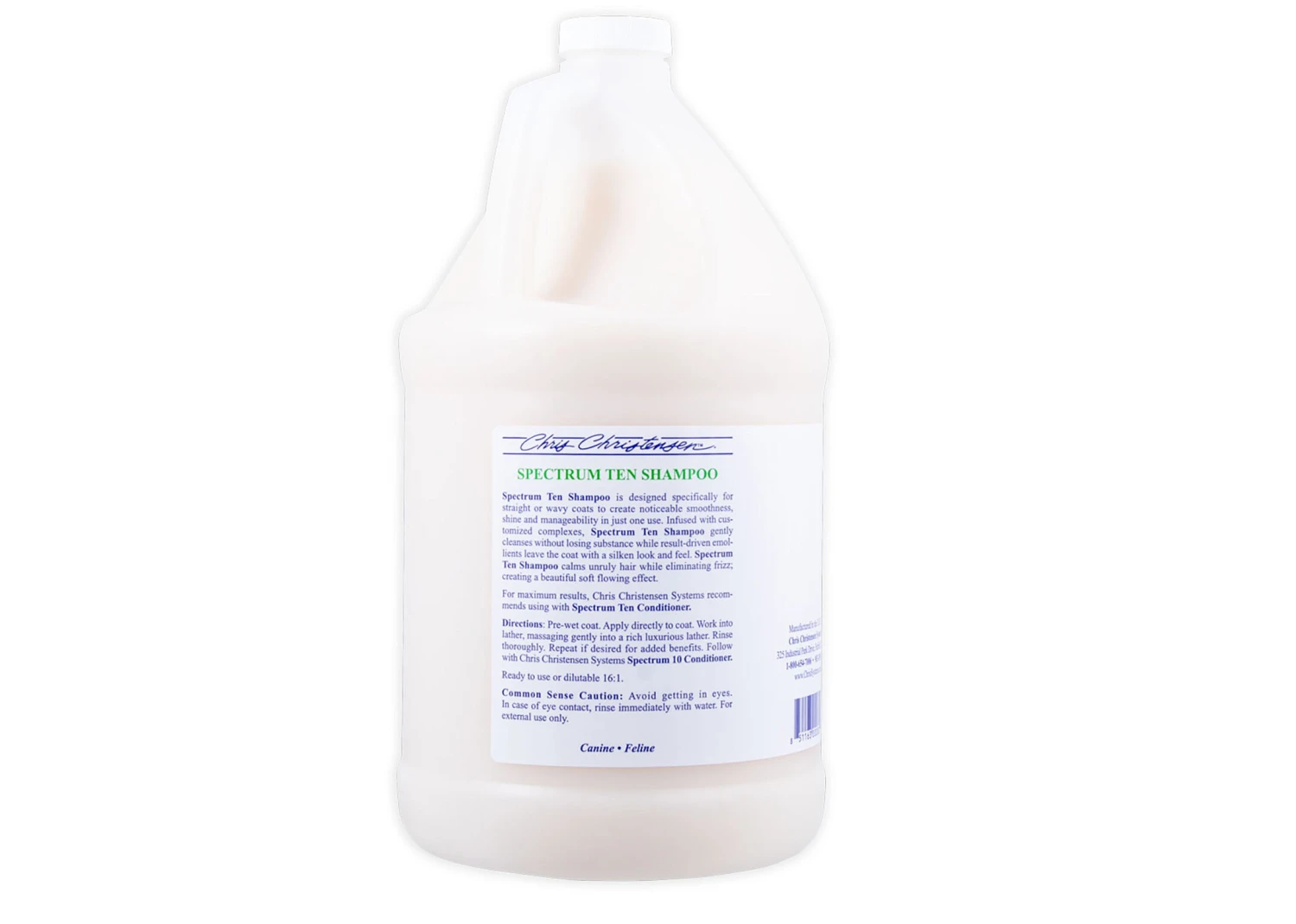 Chris Christensen Systems Spectrum Ten Soft & Smooth Coat Shampoo 3.8 L 4 Chris Christensen Systems Spectrum Ten Soft & Smooth Coat Shampoo 3.8 L - Image 2