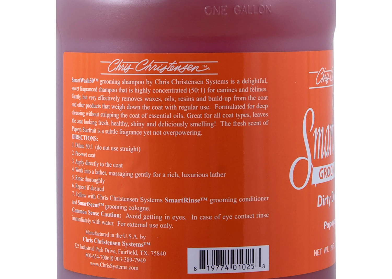 Chris Christensen Systems SmartWash 50 Papaya Starfruit Shampoo 3.8 L 6 Chris Christensen Systems SmartWash 50 Papaya Starfruit Shampoo 3.8 L - Image 4
