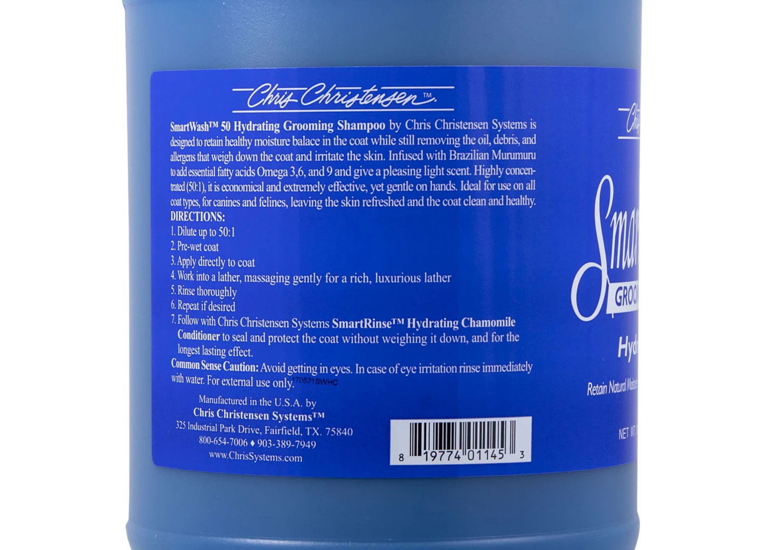Chris Christensen Systems SmartWash 50 Hydrating Chamomile Shampoo 3.8 L 6 Chris Christensen Systems SmartWash 50 Hydrating Chamomile Shampoo 3.8 L - Image 4