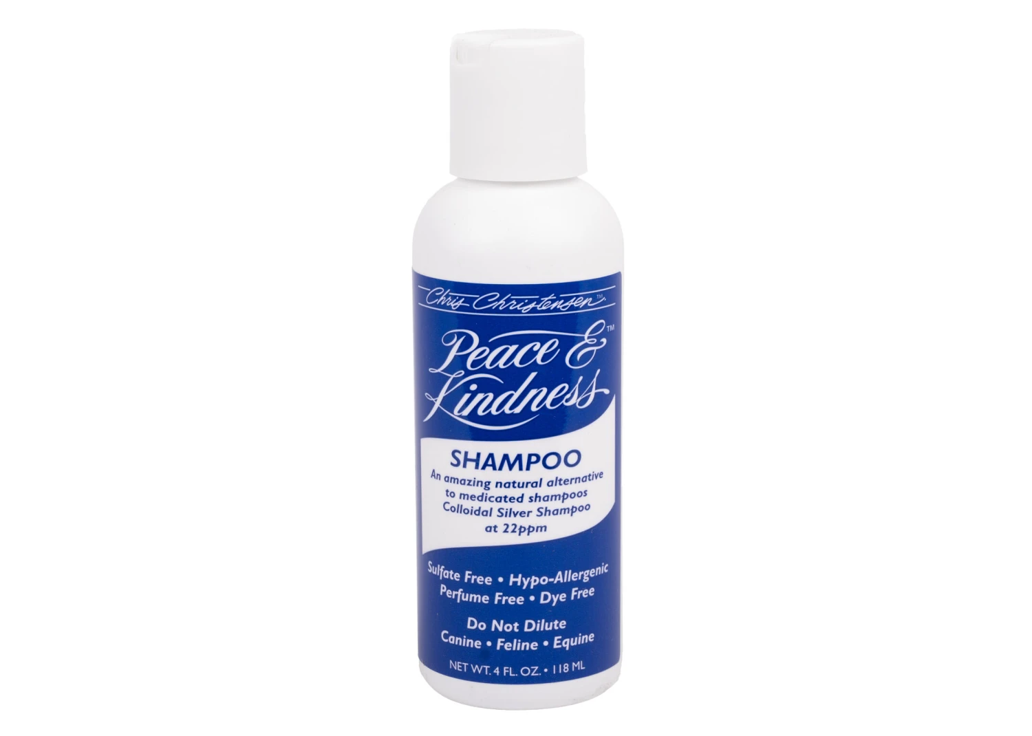 Chris Christensen Systems Peace & Kindness Colloidal Silver Shampoo 118 Ml 3 Chris Christensen Systems Peace & Kindness Colloidal Silver Shampoo 118 Ml