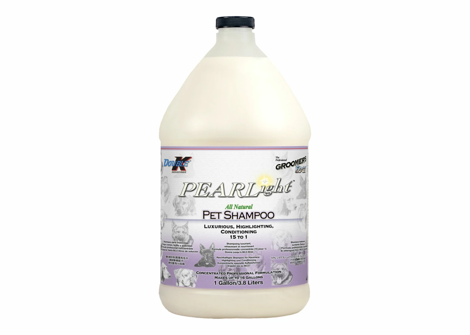 Double K Pearlight 3,8 L Shampoo 3 Double K Pearlight 3,8 L Shampoo