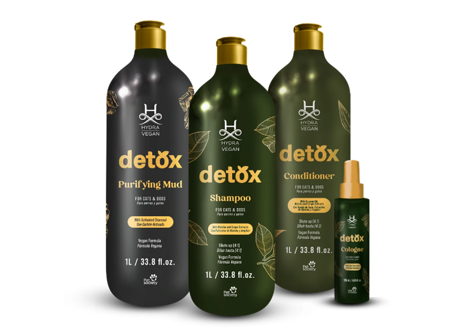 Hydra Vegan Detox Shampoo 1 L 5 Hydra Vegan Detox Shampoo 1 L - Image 3