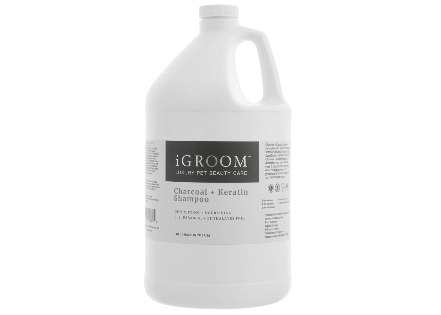 IGroom Charcoal + Keratine Shampoo 3.8 L 3 IGroom Charcoal + Keratine Shampoo 3.8 L