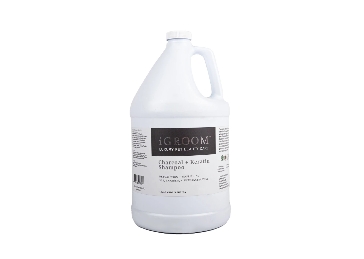 IGroom Charcoal + Keratine Shampoo 3.8 L 6 IGroom Charcoal + Keratine Shampoo 3.8 L - Image 4