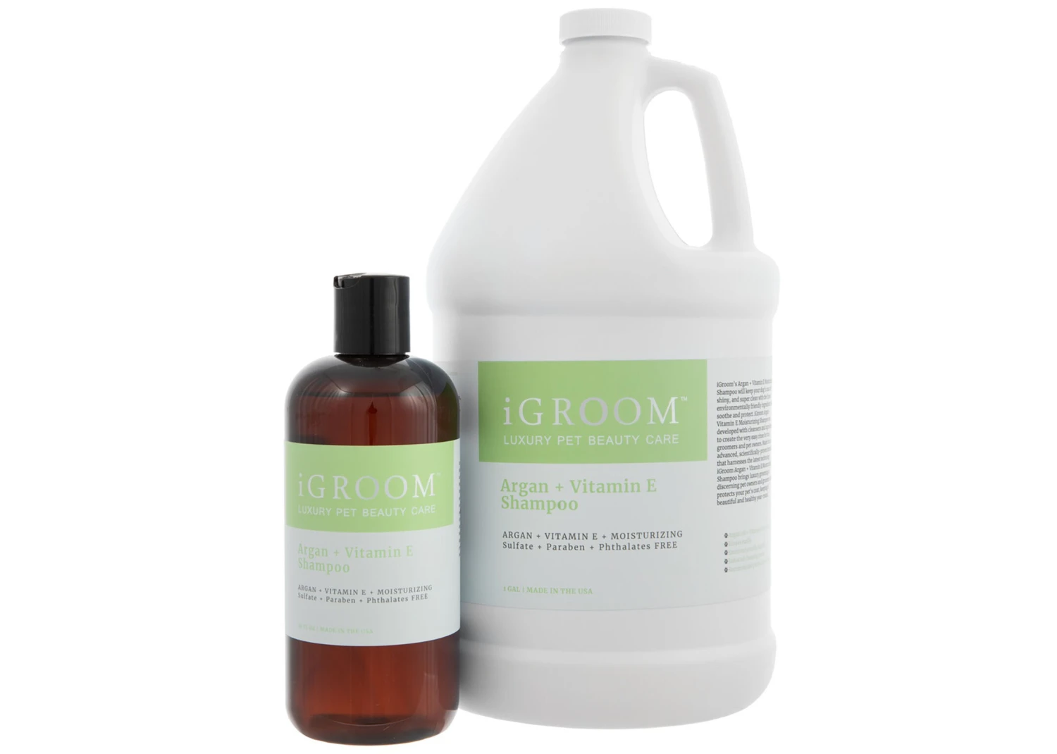 IGroom Argan + Vitamin E Shampoo 3.8 L 4 IGroom Argan + Vitamin E Shampoo 3.8 L - Image 2