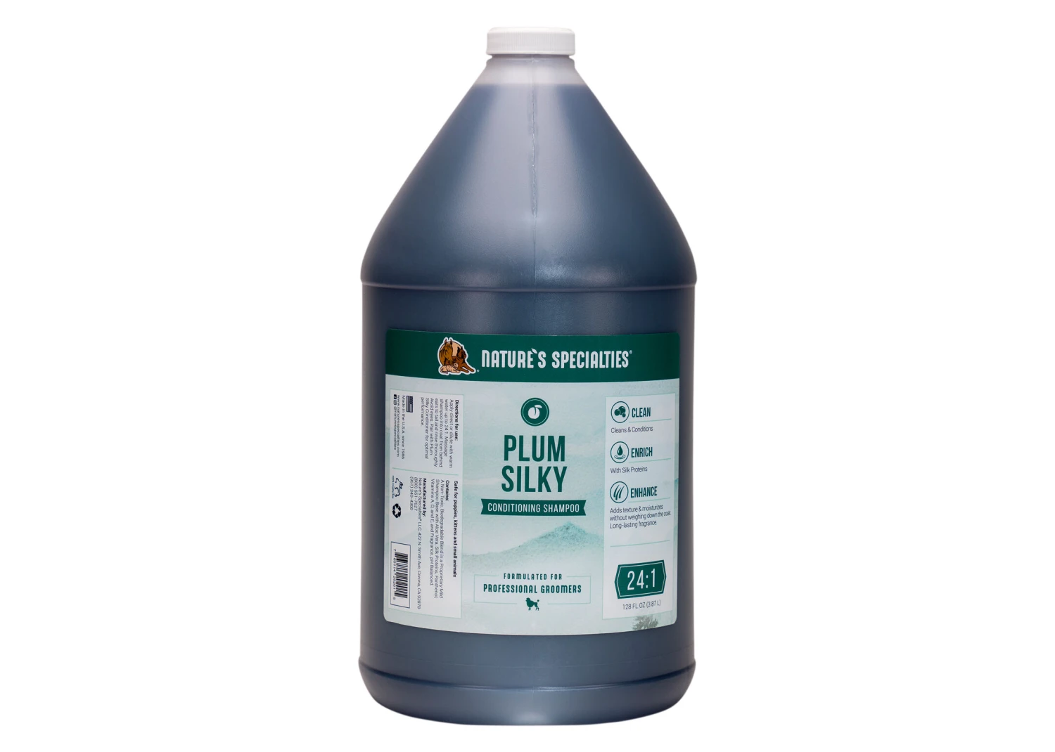 Natures Specialties Plum Silky Shampoo 3.8 L 3 Natures Specialties Plum Silky Shampoo 3.8 L