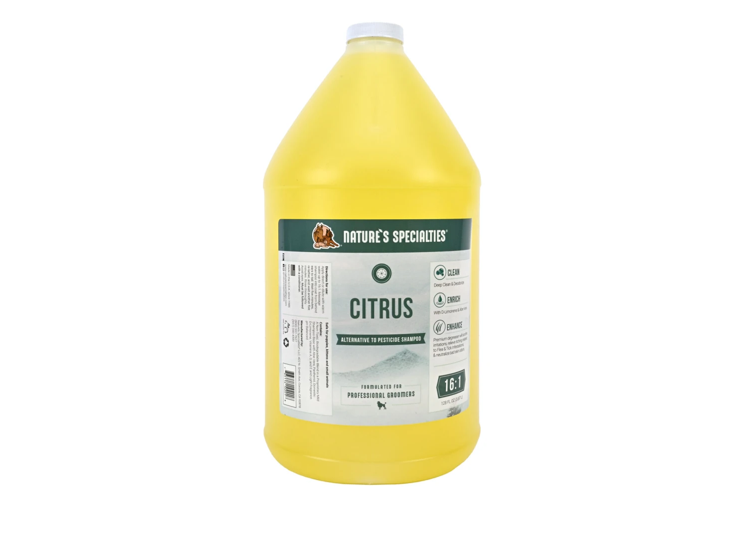 Natures Specialties Citrus Shampoo 3.8 L 3 Natures Specialties Citrus Shampoo 3.8 L