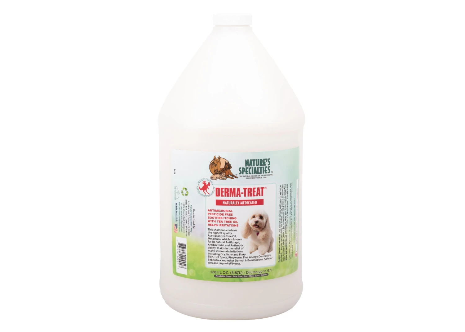 Natures Specialties Derma-Treat Shampoo 3.8 L 3 Natures Specialties Derma-Treat Shampoo 3.8 L