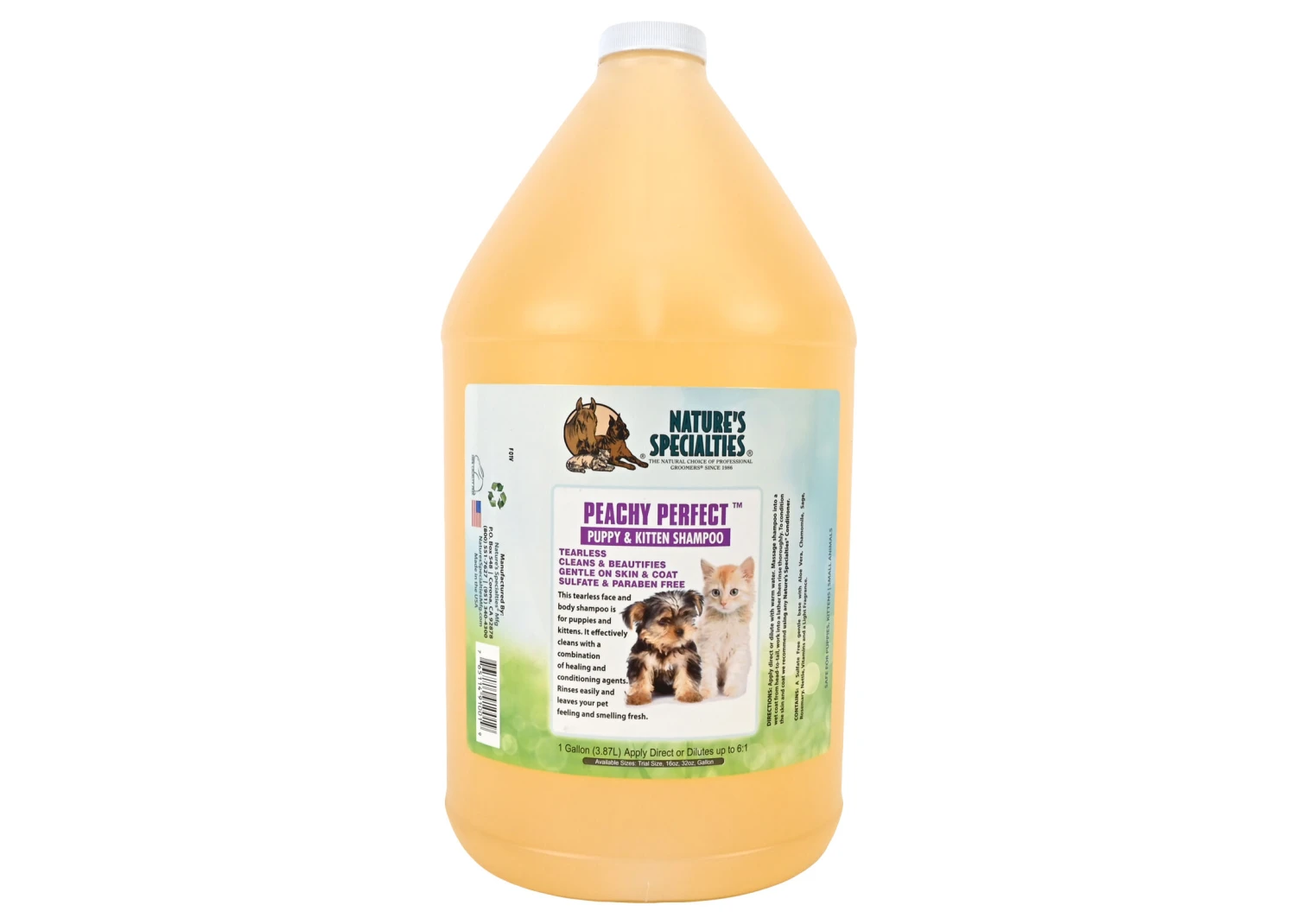 Natures Specialties Peachy Perfect Shampoo 3.8 L 3 Natures Specialties Peachy Perfect Shampoo 3.8 L