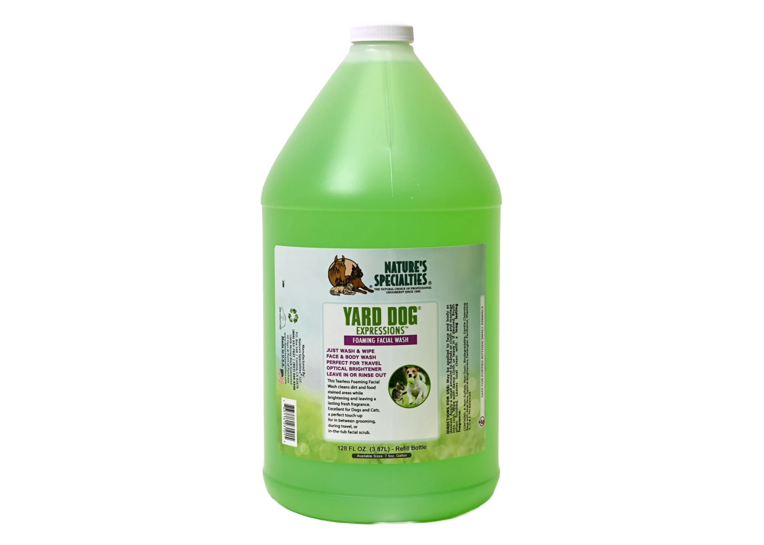 Natures Specialties Yard Dog Waterless Foam Shampoo 3.8 L 3 Natures Specialties Yard Dog Waterless Foam Shampoo 3.8 L