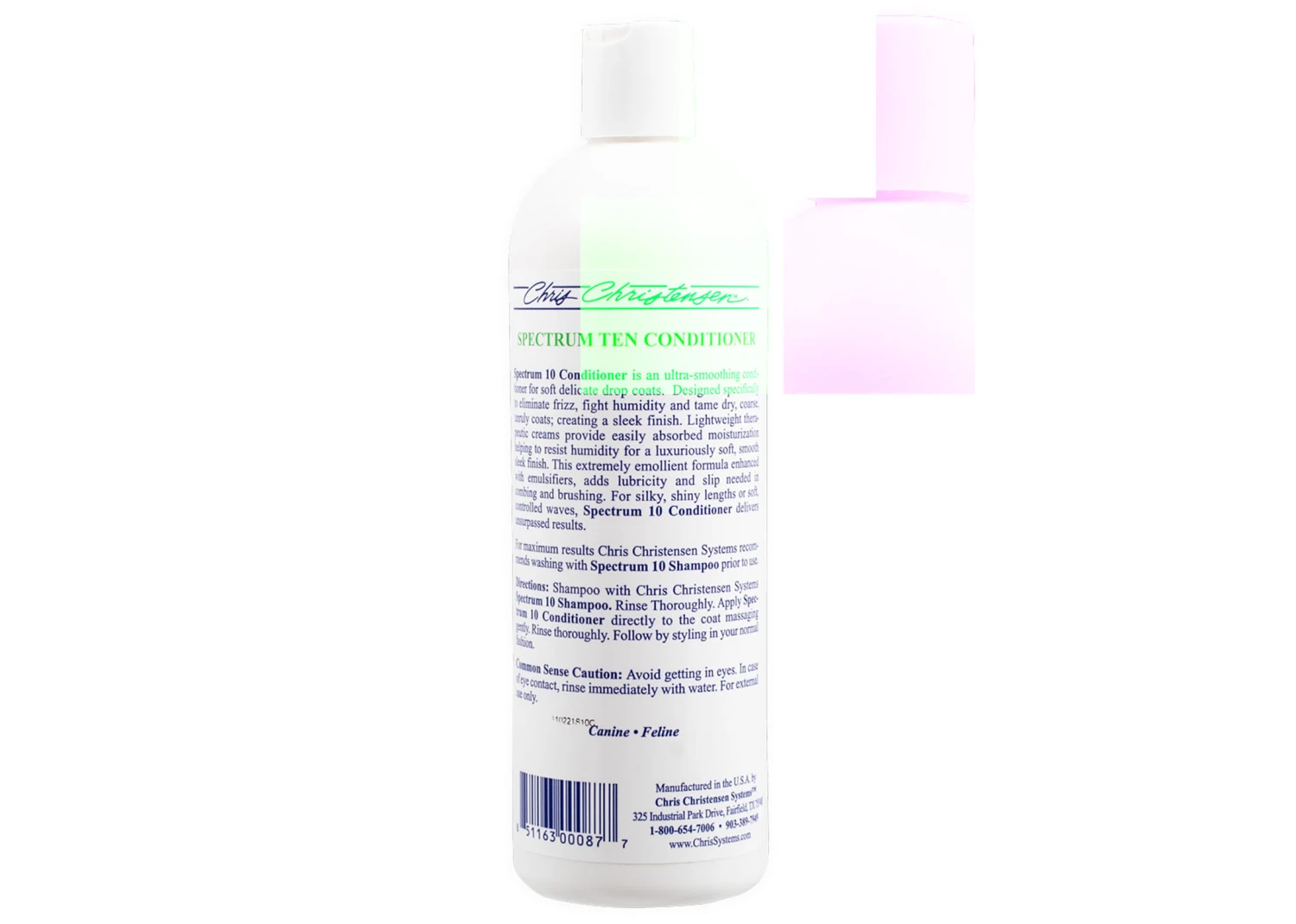 Chris Christensen Systems Spectrum Ten Soft & Smooth Coat 473 Ml Conditioner 4 Chris Christensen Systems Spectrum Ten Soft & Smooth Coat 473 Ml Conditioner - Image 2