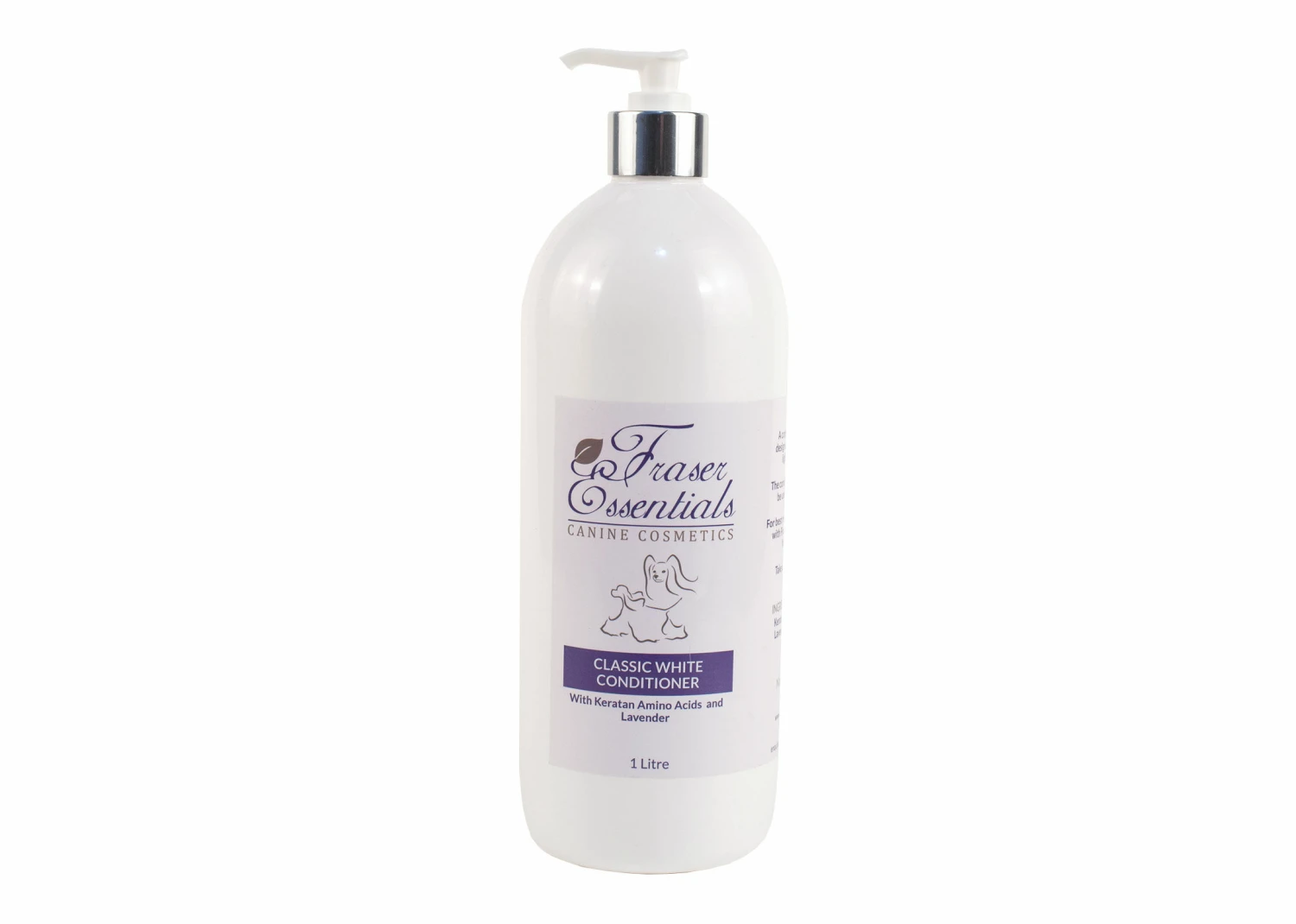 Fraser Essentials Classic White Conditioner - 1L 3 Fraser Essentials Classic White Conditioner - 1L