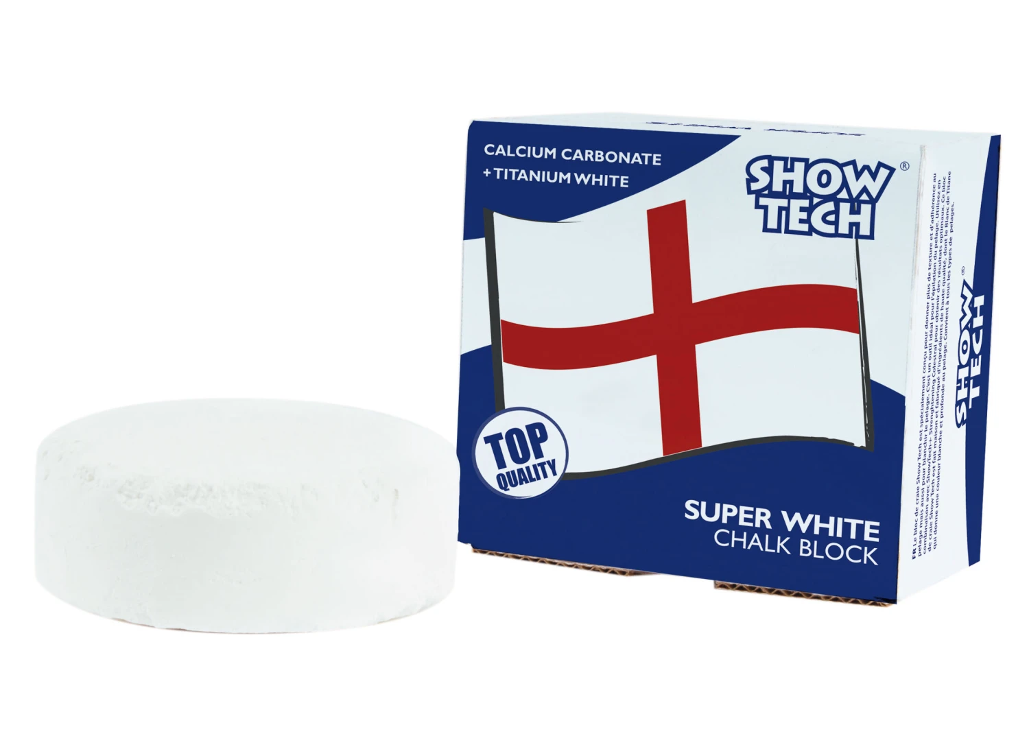 Show Tech English Chalk Block Round Super White Chalk Block 3 Show Tech English Chalk Block Round Super White Chalk Block