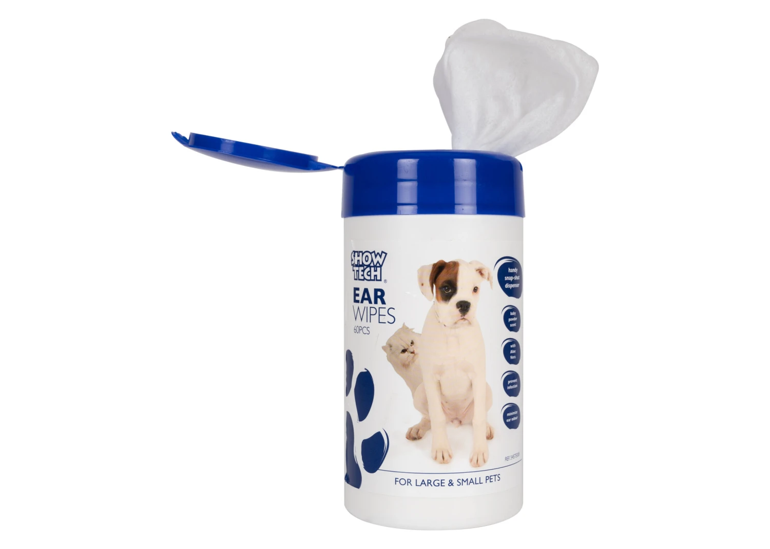 Show Tech Ear Wipes 60 Pcs 3 Show Tech Ear Wipes 60 Pcs