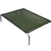 Hi-K9 Raised Bed Grey Frame Mesh Olive L