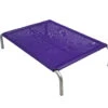 Hi-K9 Raised Bed Grey Frame Mesh Purple L 2 Hi-K9 Raised Bed Grey Frame Mesh Purple L -Pawfect Care Store 61hk9088 12x hwxyl80togmrnm6z