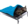 Hi-K9 Snuggle Tunnel For Bed Black-Turquoise XL -Pawfect Care Store 61hk9179 12x 897zmkcletzcefzk