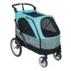 Petstro Large 4-Wheel Buggy,Turquoise/Grey -Pawfect Care Store 63pst023 4 25qgw3pevv7zrwln