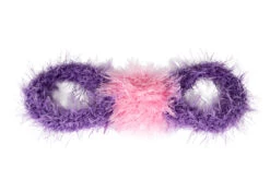 Oomaloo Tug-a-Roo Small With A Squeaker Pink And Purple 17 Cm