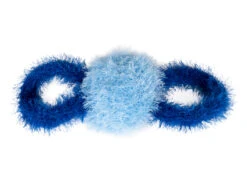 Oomaloo Tug-a-Roo With A Large Squeaker Large Light Blue & Blue 42 Cm