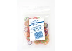 Show Tech Latex Bands Neon Medium-Medium - 100 Pcs Top Knot Bands
